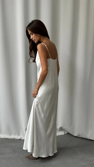 Alena Satin Dress