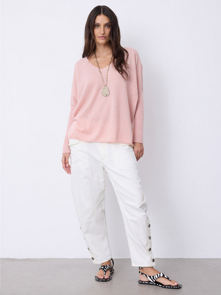 Faustine Cashmere Poncho Jumper