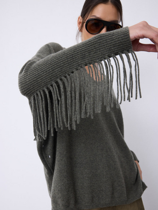 Livo Cashmere Poncho Jumper