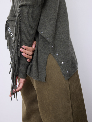 Livo Cashmere Poncho Jumper