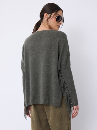 Livo Cashmere Poncho Jumper