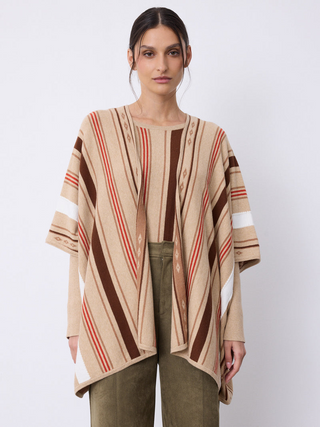 Maeva Cotton Cashmere Cape