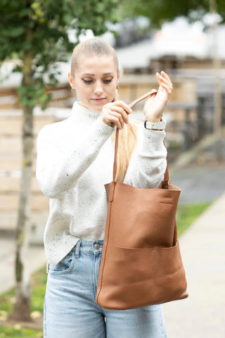 Lila Pocket Tote