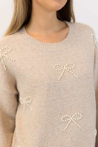 Bows Eco Crew Neck Pullover