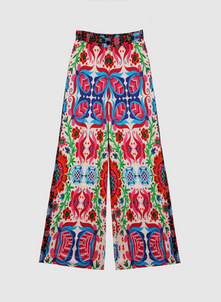 ROSSANA Printed Pant