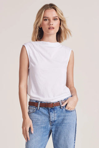 Pleated Muscle Tank