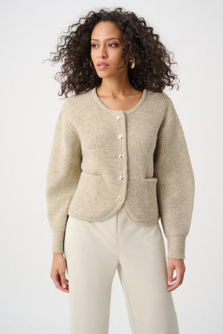 Sequined Boxy Cardigan