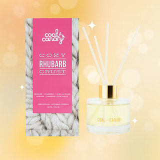 Cozy Rhubarb Crust - Reed Diffuser