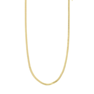 Joanna Recycled Flat Snake Chain Necklace