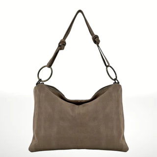 Gemma Seamless Suede Bag