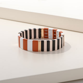 Blake Enamel Tile Bracelet