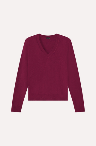 Power Shoulder Long Sleeve Sweater