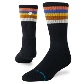 Maliboo Ribbed Mid Crew Socks