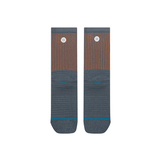 Pop Stitch Mid Ribbed Crew Socks