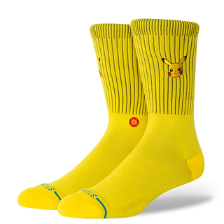 Pokémon x Stance Pikachu Crew Socks