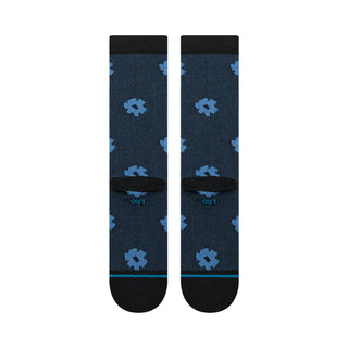 Digital Daisy Crew Socks