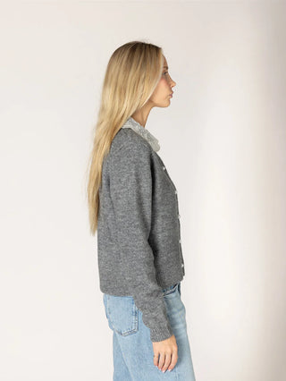 Aisha Lace Collar Cardi