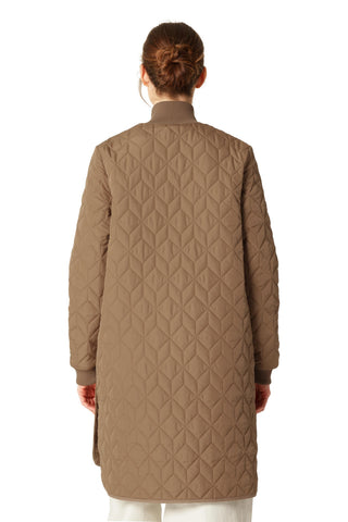 Long Padded Quilt Jacket