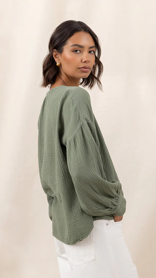 Gauzy Cotton Shirt