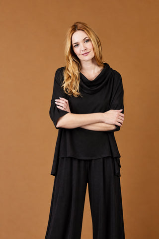 Audrey Cowl Neck Top