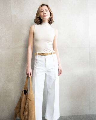 Avah Suede Tote Bag