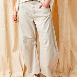 Boston Stretch Cotton Carrot Shape Pants