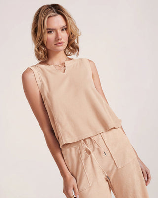 Split Neck Muscle Tank