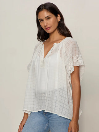 Easy Brunch Embroidered Blouse