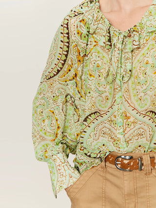 Sheer Elegance Volume Blouse