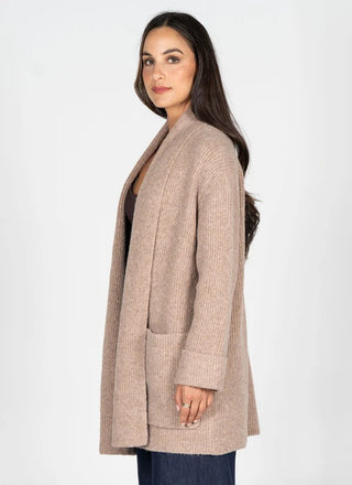 Oversized Open Cardigan