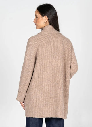 Oversized Open Cardigan