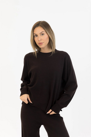 Claret Crew Neck Pullover