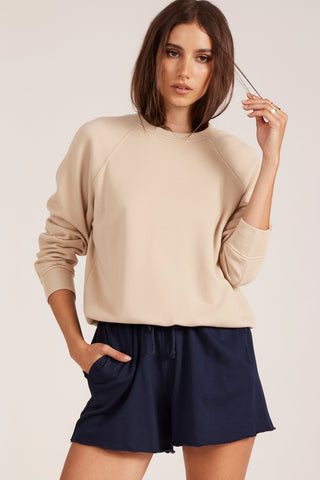 Classic Raglan Pullover Long Sleeve