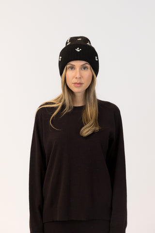 Beanie With Crystals