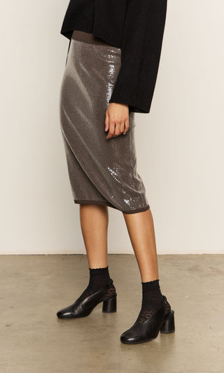 Sparkle Sequin Pencil Skirt