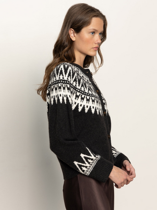 Fairaisle Crewneck Cardi