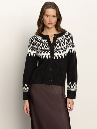 Fairaisle Crewneck Cardi