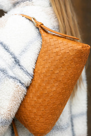 Rhea Hand Woven Shoulder Bag