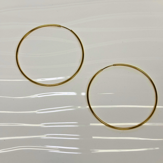 Clara Large Gold Hoops