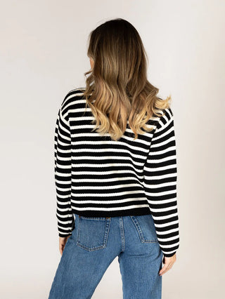 Devon Stripe Cardigan