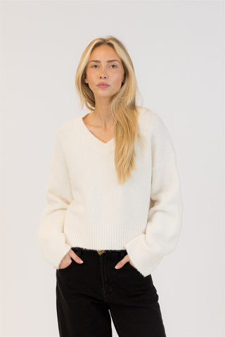 Etta Eco V Neck Sweater
