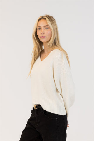 Etta Eco V Neck Sweater