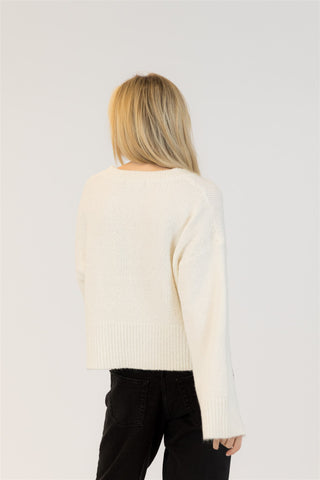 Etta Eco V Neck Sweater
