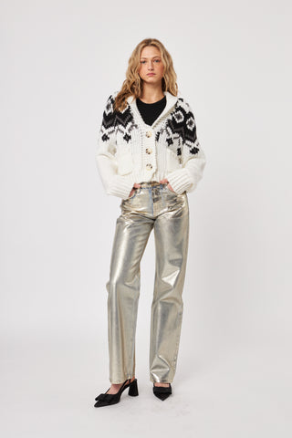 Laith Button Cardigan