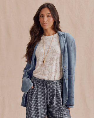Lounge Denim Blazer