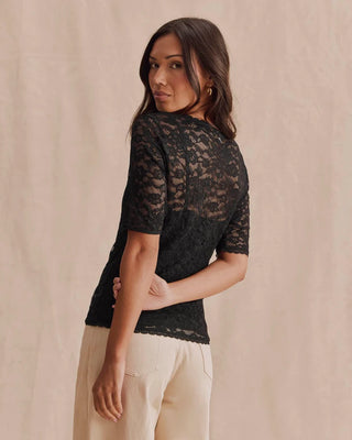 Skyler Stretch Lace Top