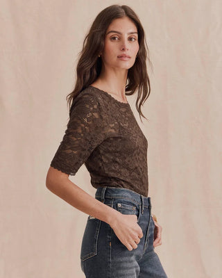 Skyler Stretch Lace Top