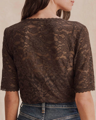 Skyler Stretch Lace Top