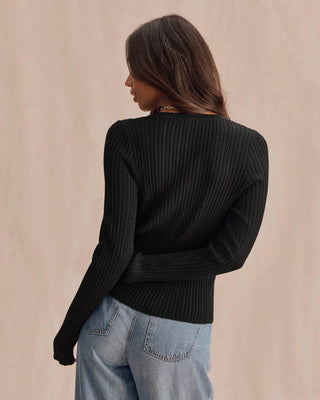 Georgie Pointelle Sweater