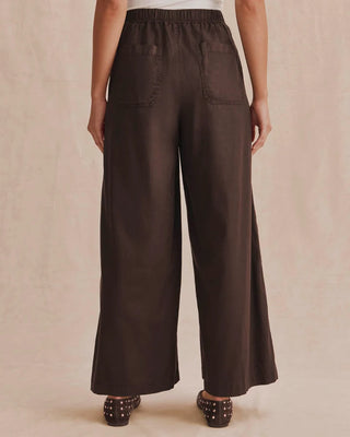 Angie Texture Slub Pant
